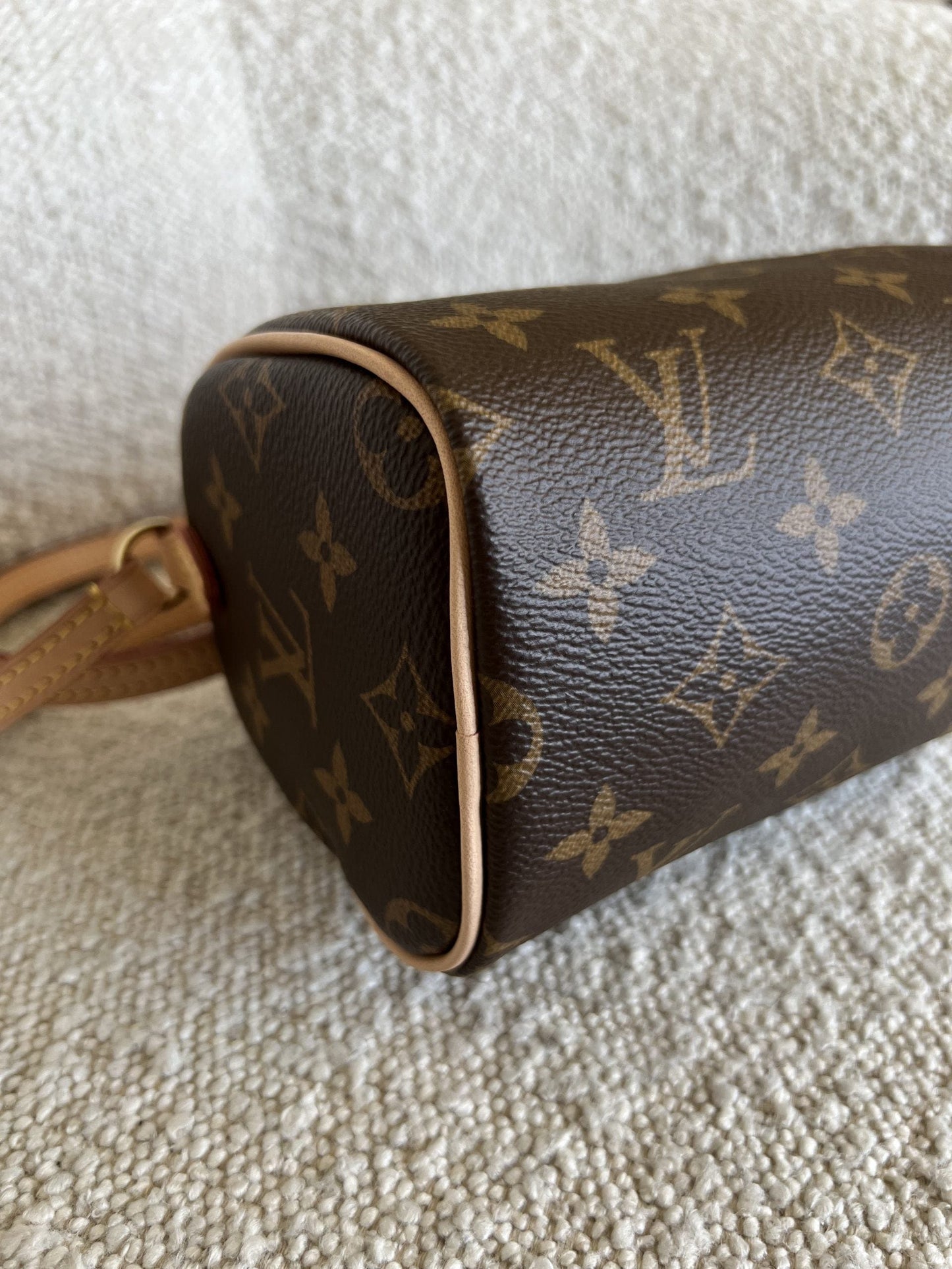 LOUIS VUITTON Monogram Nano Speedy