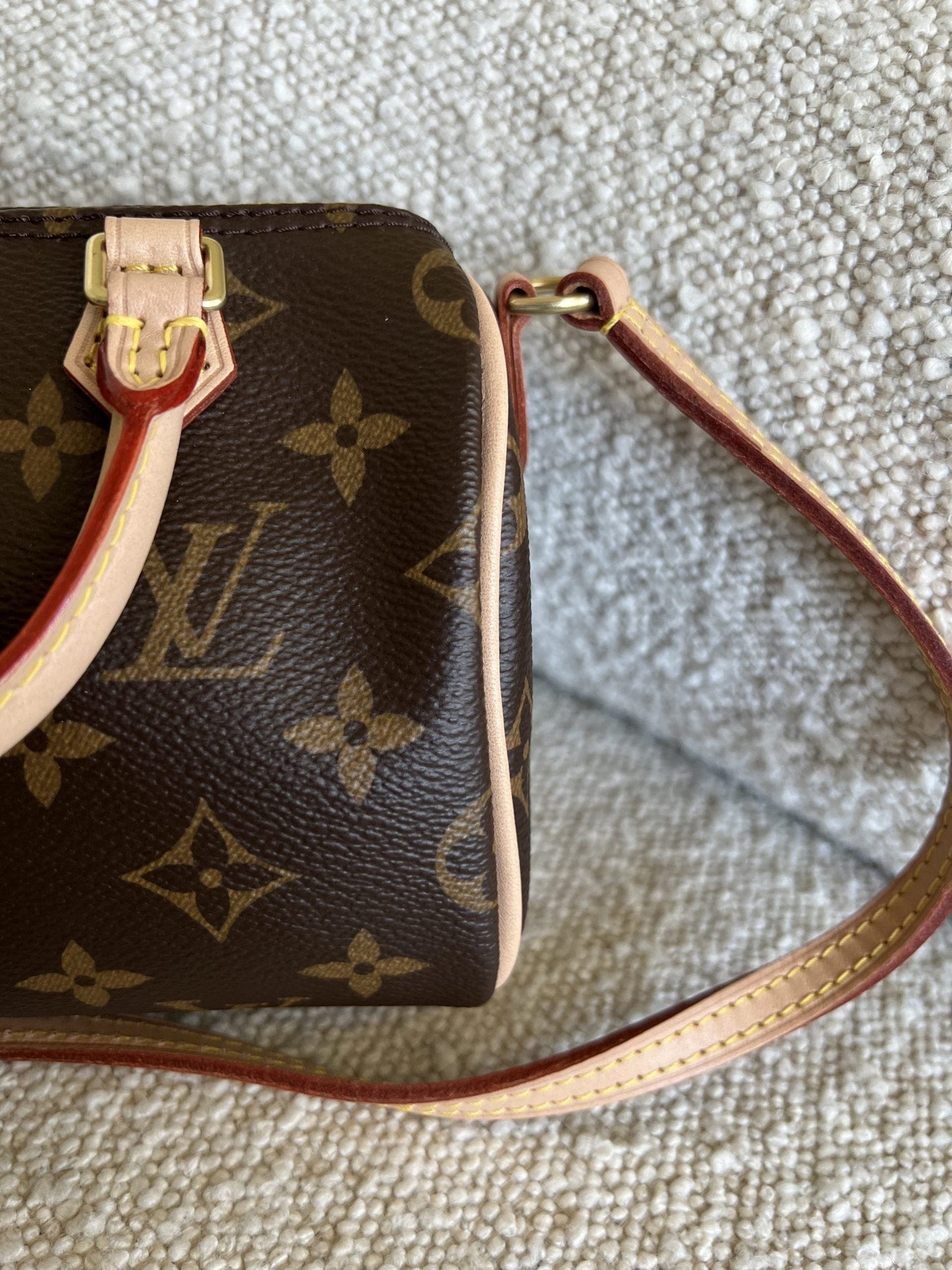 LOUIS VUITTON Monogram Nano Speedy