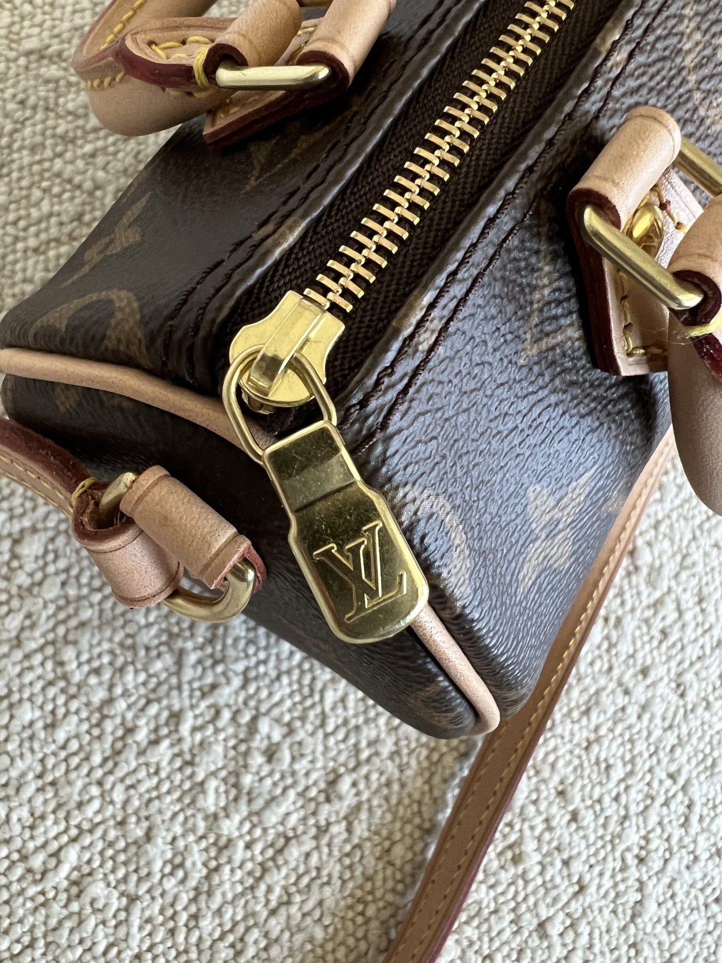 LOUIS VUITTON Monogram Nano Speedy