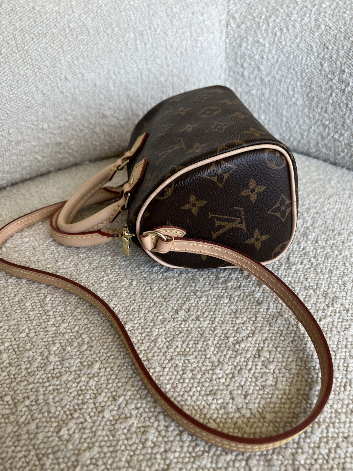 LOUIS VUITTON Monogram Nano Speedy
