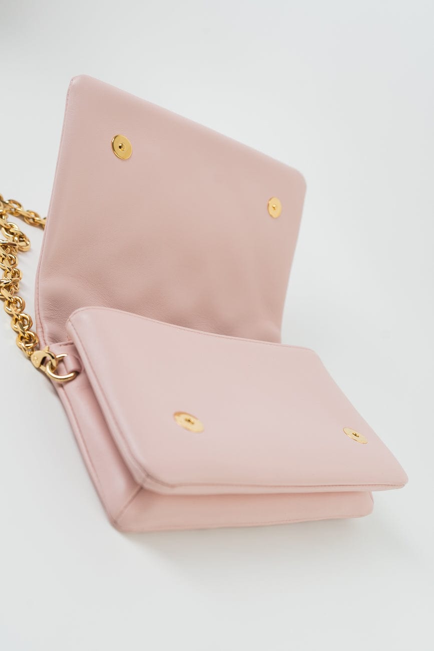 Louis Vuitton Pochette Coussin Light Pink Lambskin Embossed