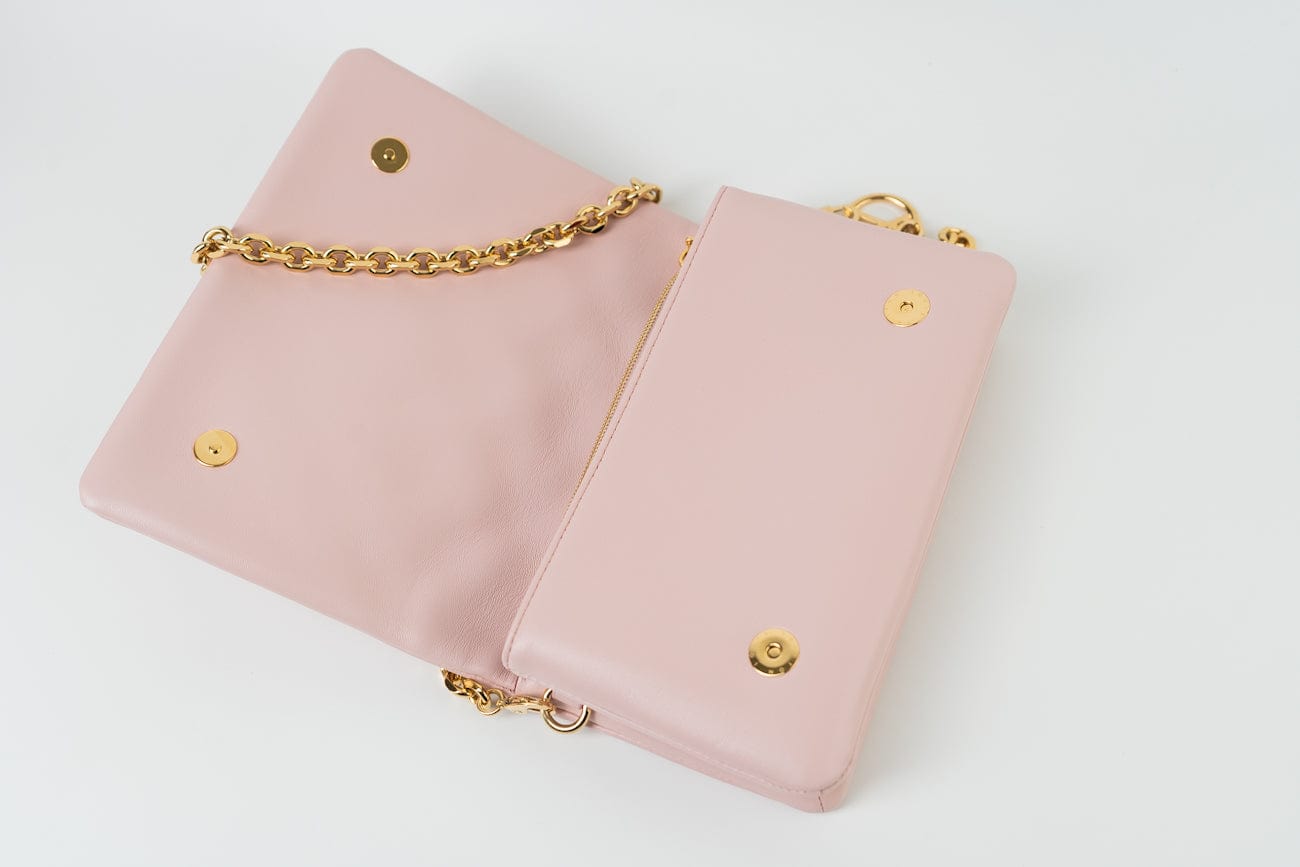 Louis Vuitton Pochette Coussin Light Pink Lambskin Embossed