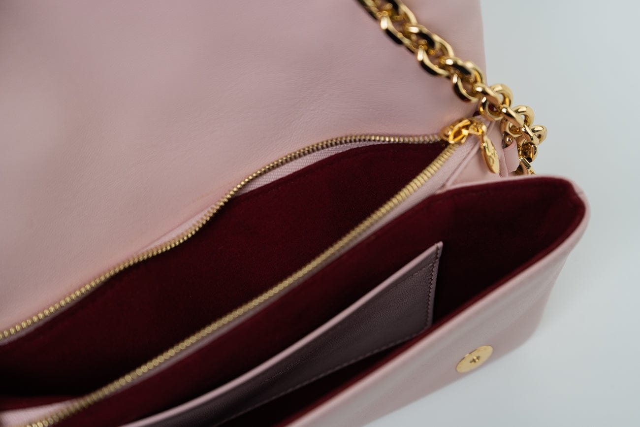 Louis Vuitton Pochette Coussin Light Pink Lambskin Embossed