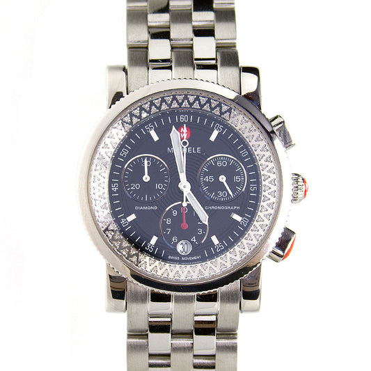 Michele Sport Sail Diamond Chronograph